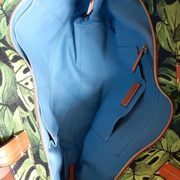 Dooney & Bourke monstera leaf tote - Picture 3 of 12